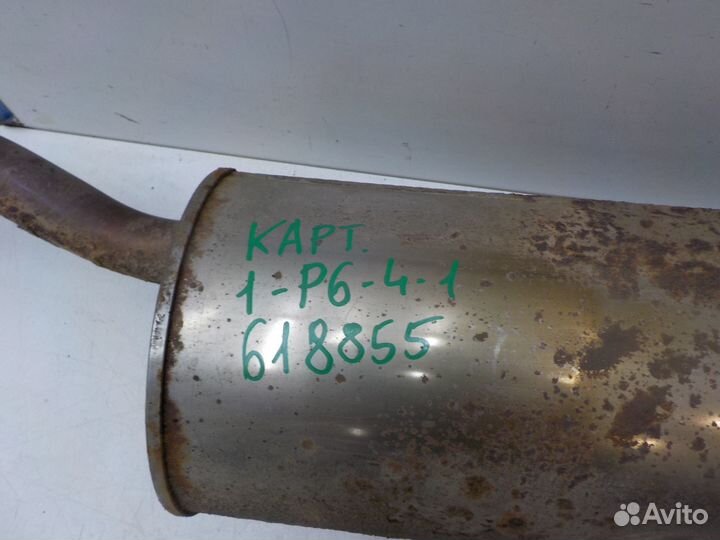 Глушитель на Renault Kaptur