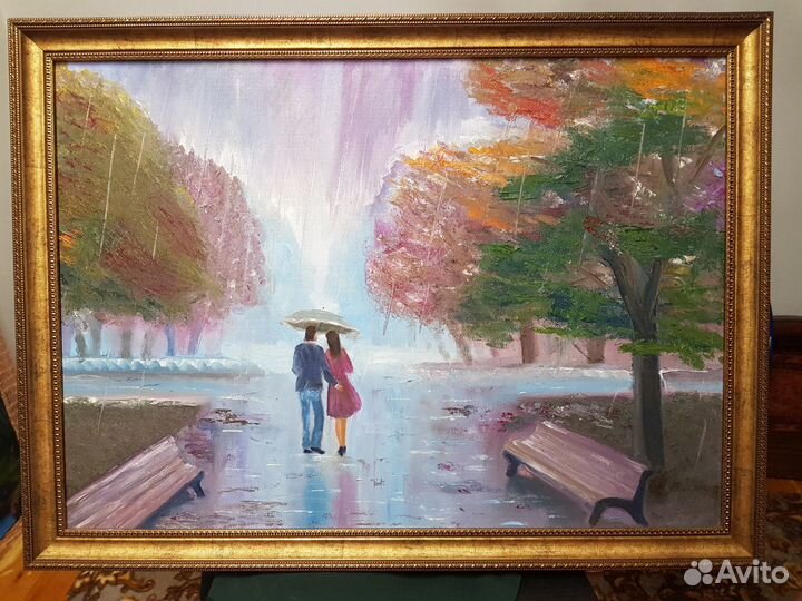 Картина маслом авторская 50/70