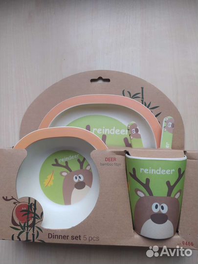 Детская эко- посуда Fissman