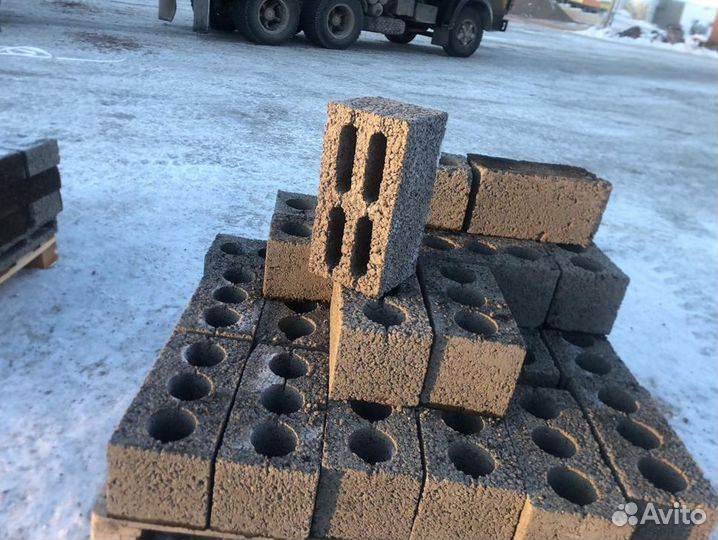 Керамзитобетонный блок