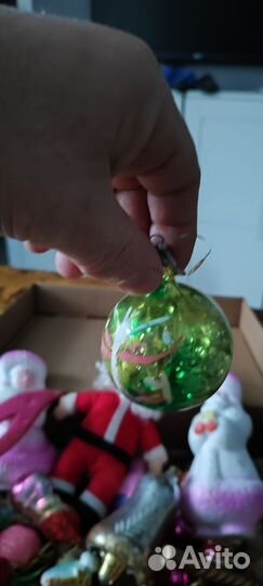 Игрушки на елку СССР