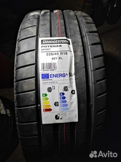 Bridgestone Potenza Sport 225/45 R18 95Y