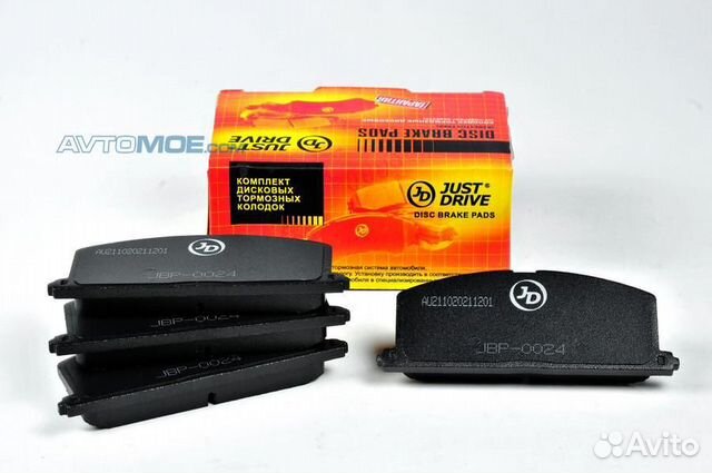Колодки тормозные передние JBP0024 just drive