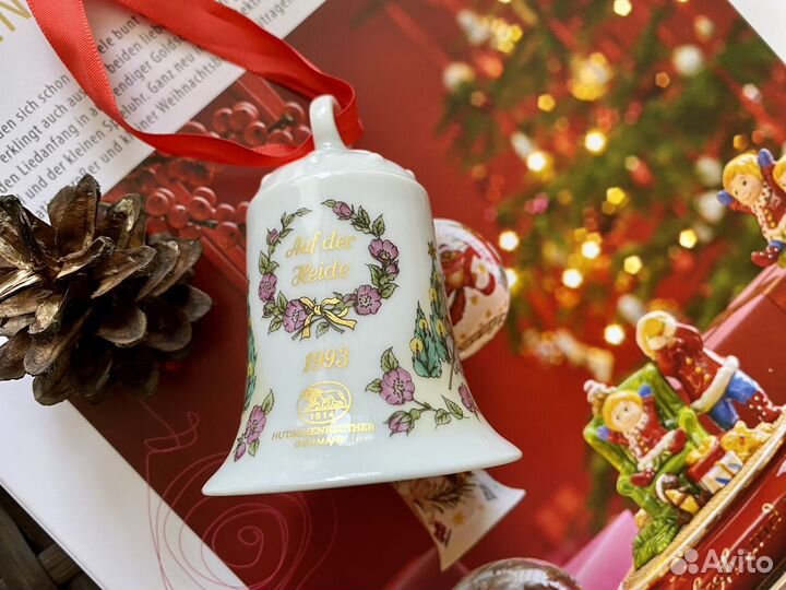 Колокольчик фарфоровый Hutschenreuther 1993