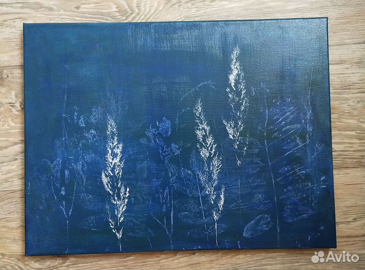 Интерьерная картина на холсте акриломом