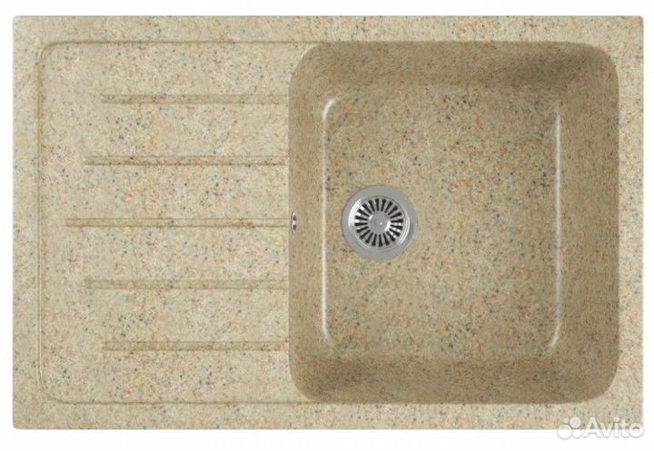 Мойка кухонная Domaci Бьелла DMC-76-302 песочная