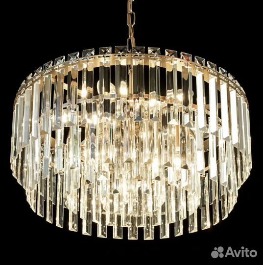Люстра хрустальная бу