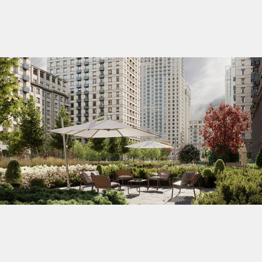 1-к. квартира, 74,9 м², 2/31 эт.