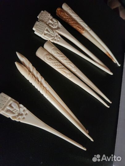 Спицы крючки для вязания костянные индия
