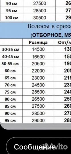 Волосы для наращивания блонд