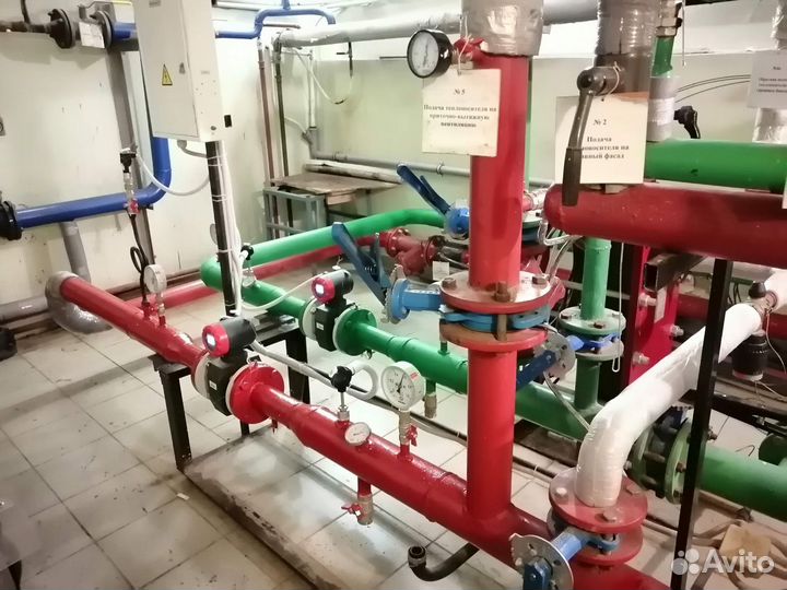 Монтаж узла коммерческого учета тепла (укут)