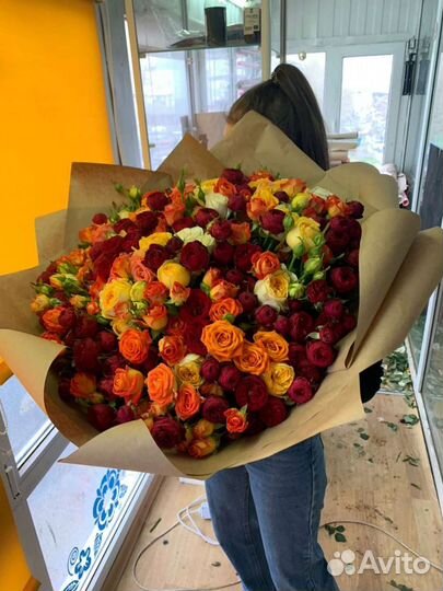 101 Кустовая роза