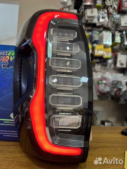 Задние фонари LED на Niva Travel трэвл тюнинг