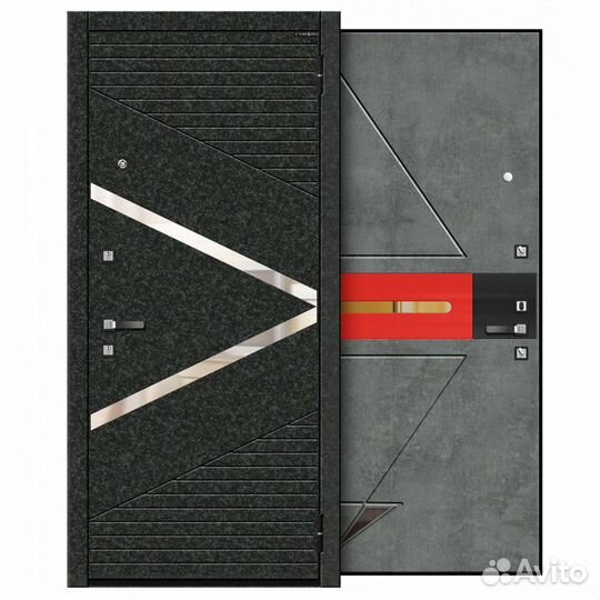 Дверь стальная утепленная входная