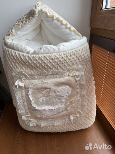 Конверт piccolo angelo для новорожденного