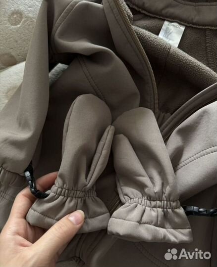 Комбинезон softshell 74 80 zipkid