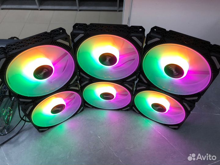 Вентиляторы (кулера) для пк с RGB подсветкой