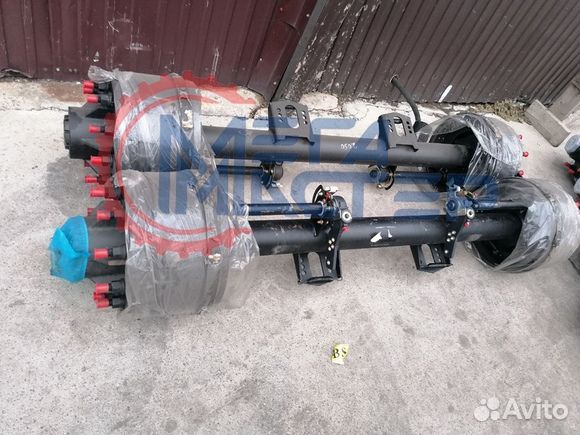 Ось L1 в сборе 12 тонн 2050мм с ABS