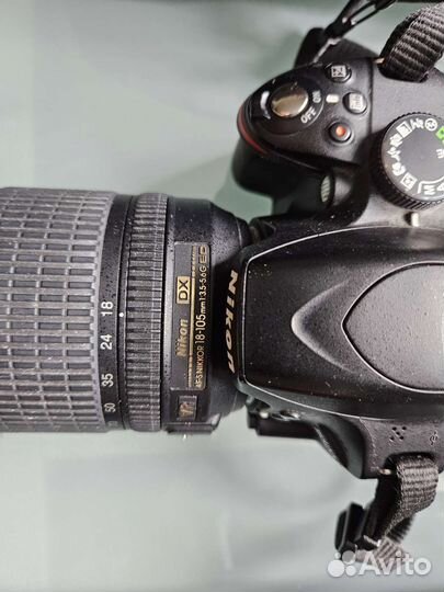 Nikon D3200 kit 18-105mm