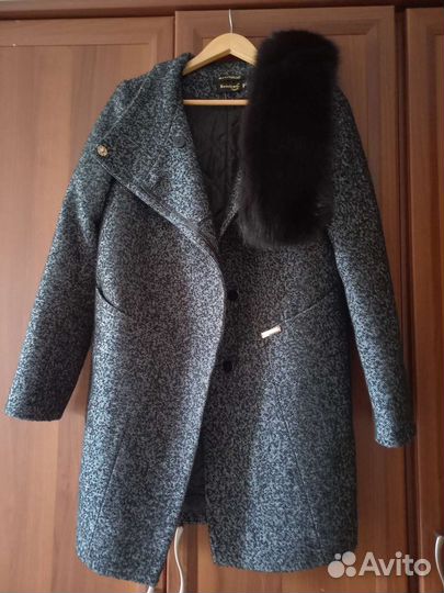 Пальто женское зимние размер 48