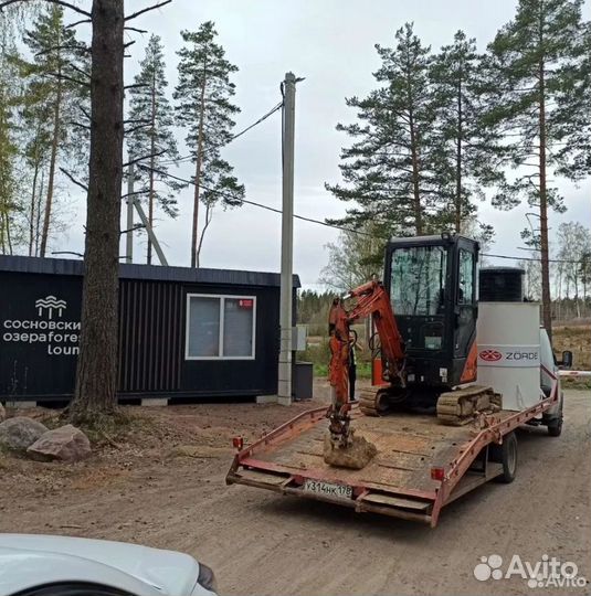 Услуги мини экскаватора