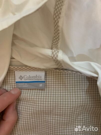 Ветровка белая женская columbia