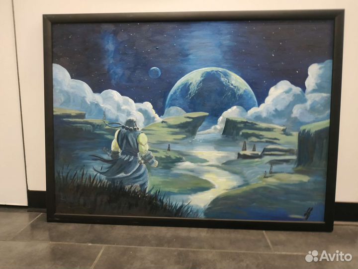 Картина по World of Warcraft маслом на холсте