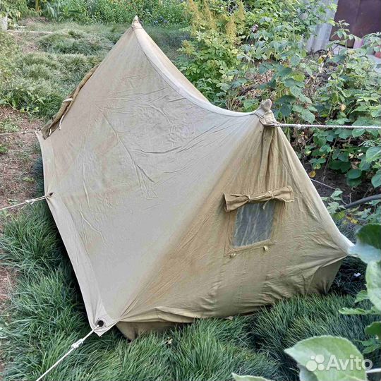 Брезентовая палатка СССР одноместная