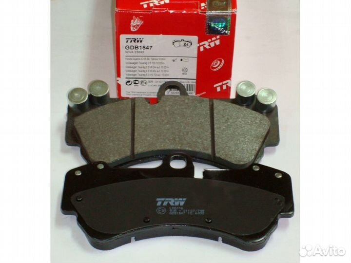 Колодки тормозные TRW Touareg 7L; Q7 4L