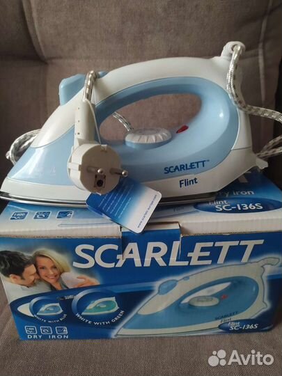 Утюг Scarlett новый