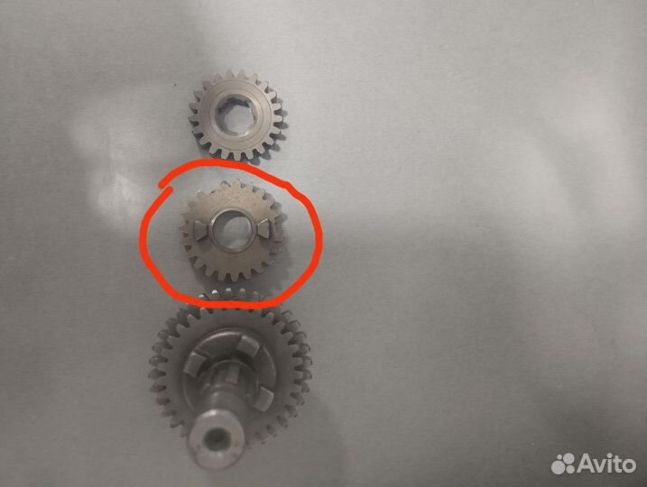 Вторичный вал кпп kayo 140