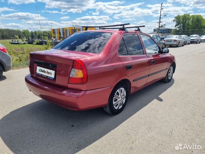 Hyundai Accent 1.5 МТ, 2006, 240 000 км