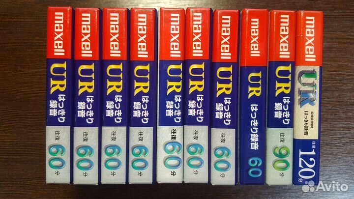 Аудиокассеты maxell UR
