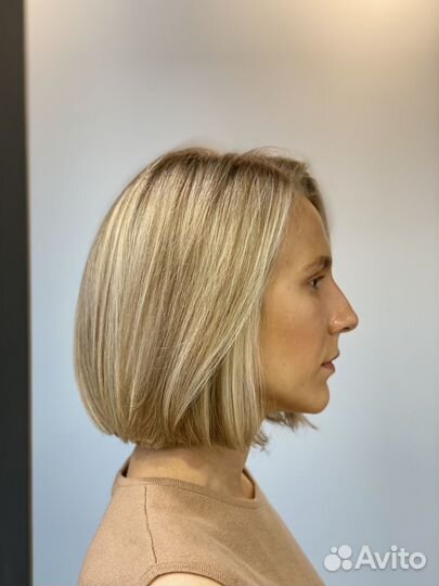 Модель на женскую стрижку