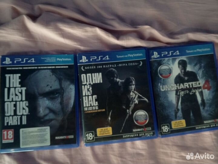 Диски игры для ps4