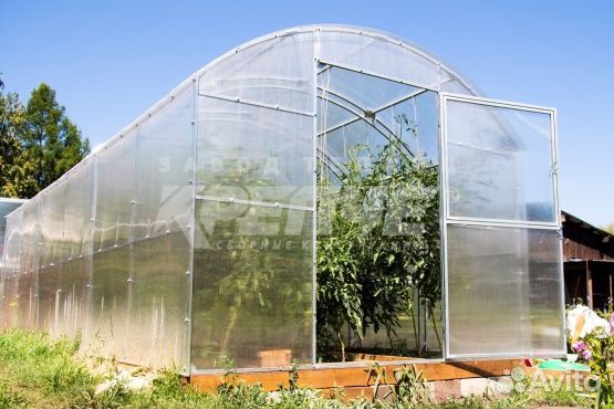 Теплица Прямые стенки Эксклюзив 3х6 (высота 2.10)