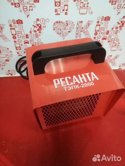 Тепловой обогреватель Ресанта тп2000 2кВт к6