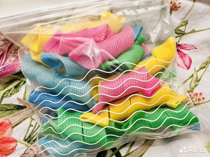 Гибкие, мягкие бигуди для волос Magic Leverage