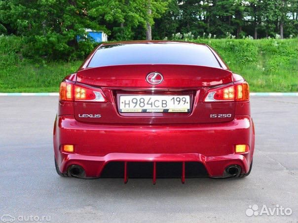 Диффузор на Lexus IS250, IS350