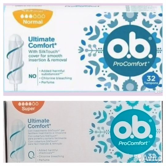 Тампоны ob