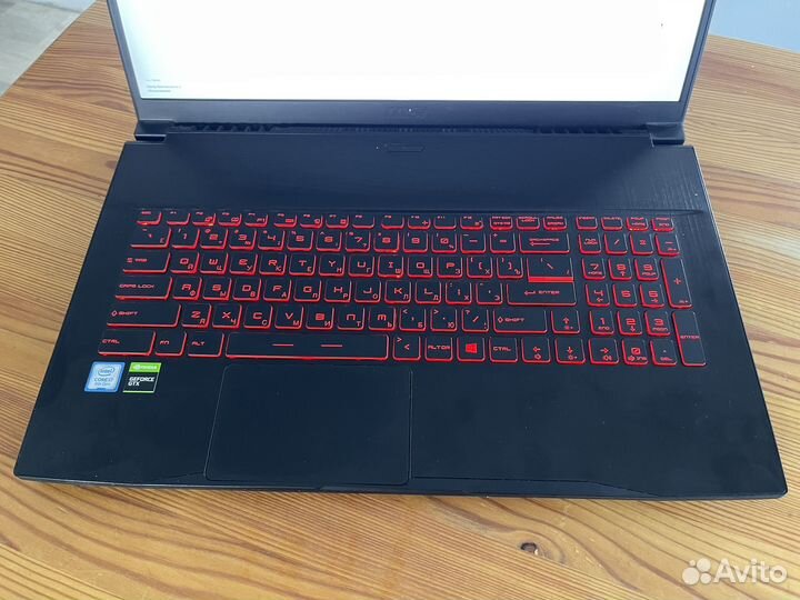 Игровой ноутбук MSI GF75 Thin 9scsr-452RU