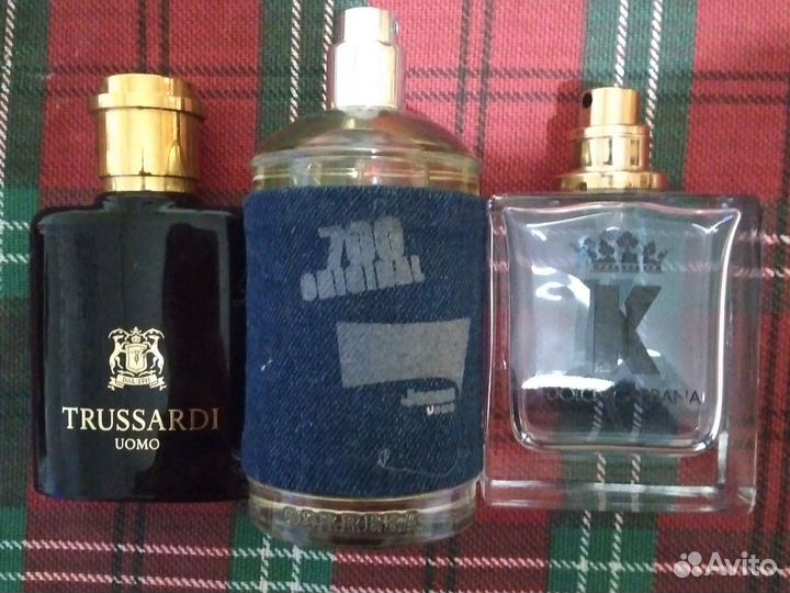 Trussardi uomo 30, Carrera 75, Dolce&Gabbana 50