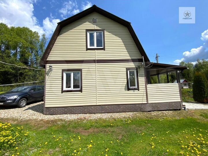 Дом 74,7 м² на участке 9 сот.