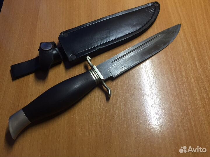 Нож дамасская сталь ручная работа