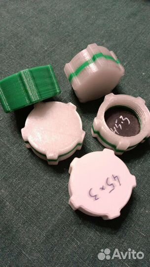 3 пробки на алюминиевую канистру м45*3