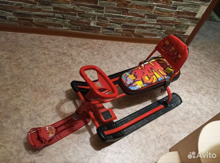 Детский снегокат бу