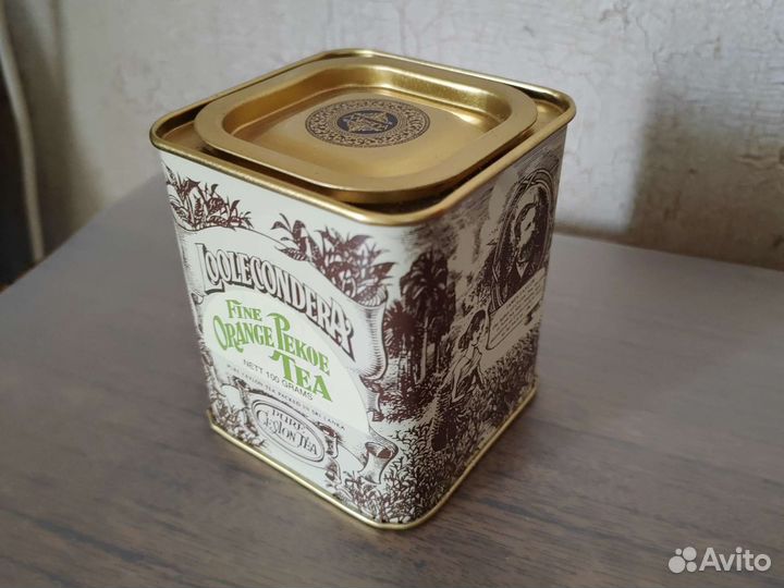 Жестяные коробки из под чая