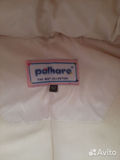 Пальто зимнее для девочки 152