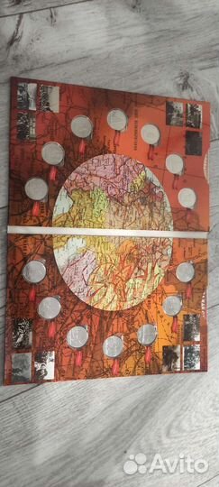 Набор города-столицы ВОВ в альбоме