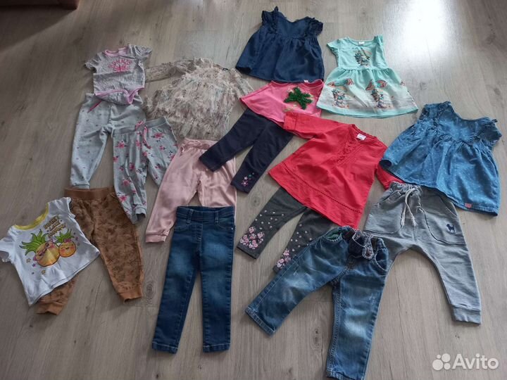 Пакет детских вещей 86-92